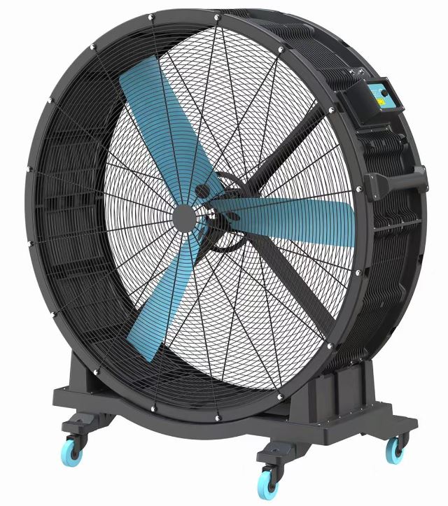 Industrial Floor Fan / Industrial Heating Cooling Ventilation Distribution Fans Warehouse Australia / Fanmaster