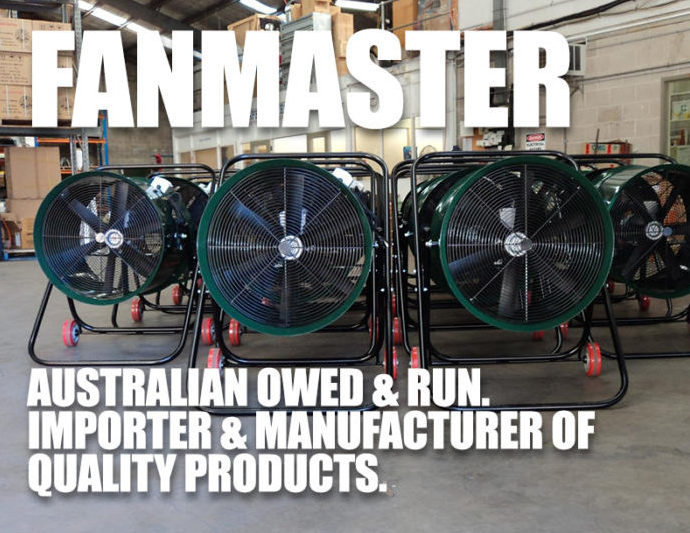 Industrial Heating Cooling Ventilation Distribution Fans Warehouse