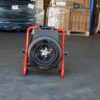 Electric Space Heater / Industrial Heating Cooling Ventilation Distribution Fans Warehouse Australia / Fanmaster