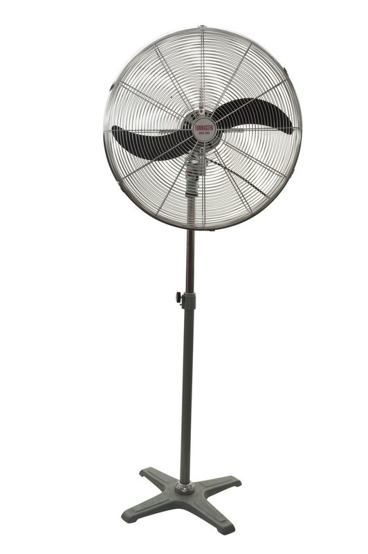 PEDESTAL FAN 500MM 240V 3SPD / Industrial Heating Cooling Ventilation Distribution Fans Warehouse Australia / Fanmaster