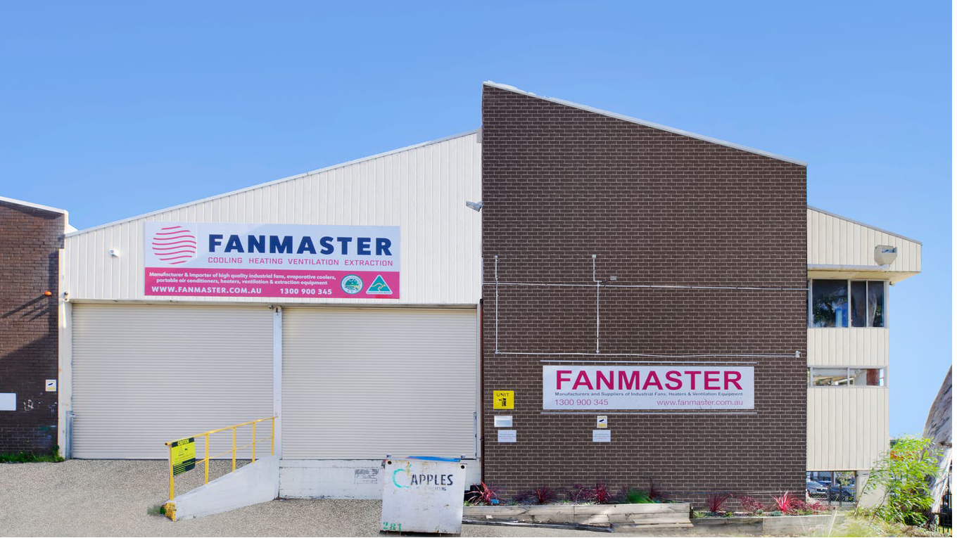 About Us Fanmaster Factory / Industrial Heating Cooling Ventilation Distribution Fans Warehouse Australia / Fanmaster